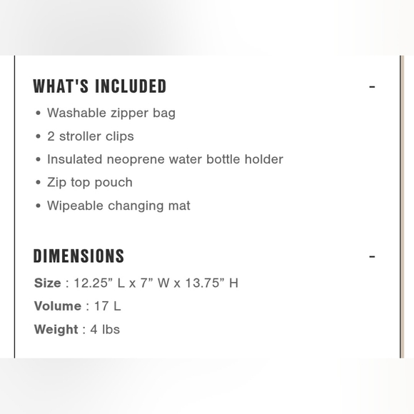 ❤Dagne Dover❤ large Indi Diaper Backpack in CURRANT (no longer available) - Picture 11 of 13